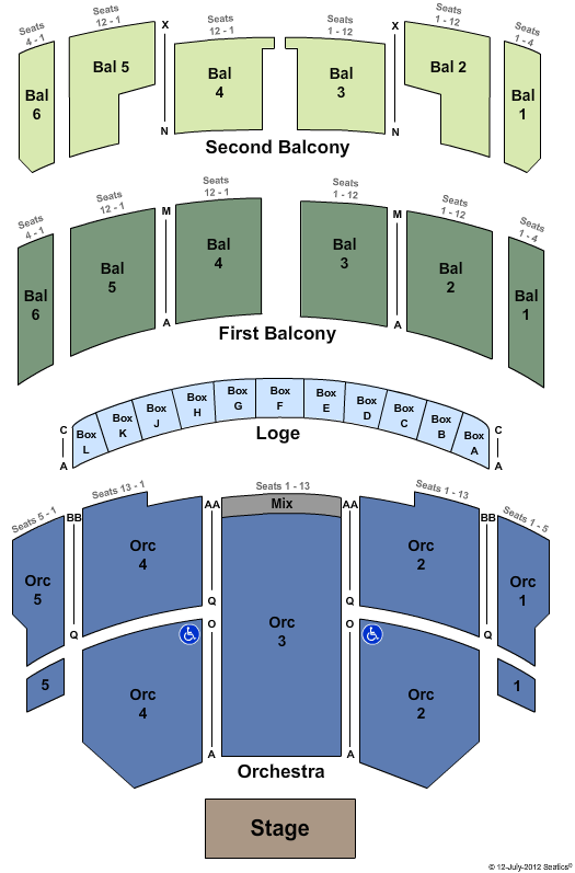 The Mavericks Tickets 2015-11-21  Cincinnati, OH, Taft Theatre