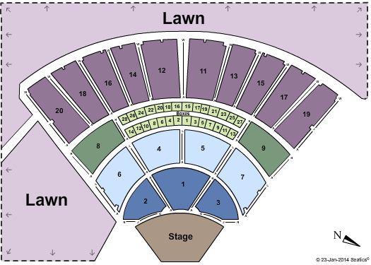 Tanglewood Music Shed Seating Chart