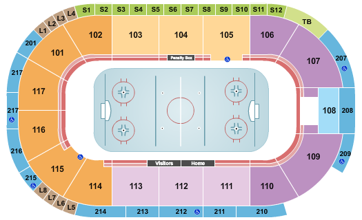 2024-2025 San Jose Barracuda Season Tickets (Includes Tickets To All Regular Season Home Games) at Tech CU Arena – San Jose, CA