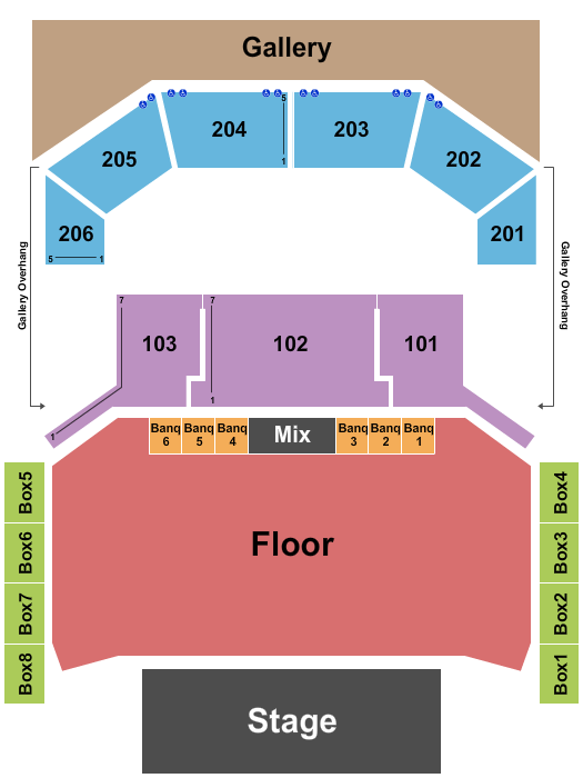 The Chelsea - The Cosmopolitan of Las Vegas seating-chart