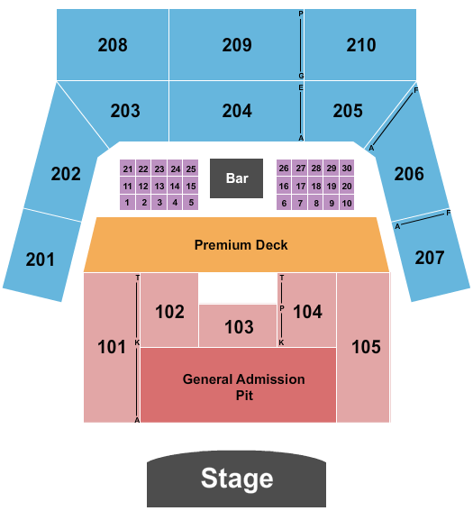 Seatmap for the factory - chesterfield