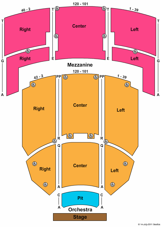 Gian Marco Tickets 2012-07-28  Miami Beach, FL, The Fillmore Miami Beach At Jackie Gleason Theater