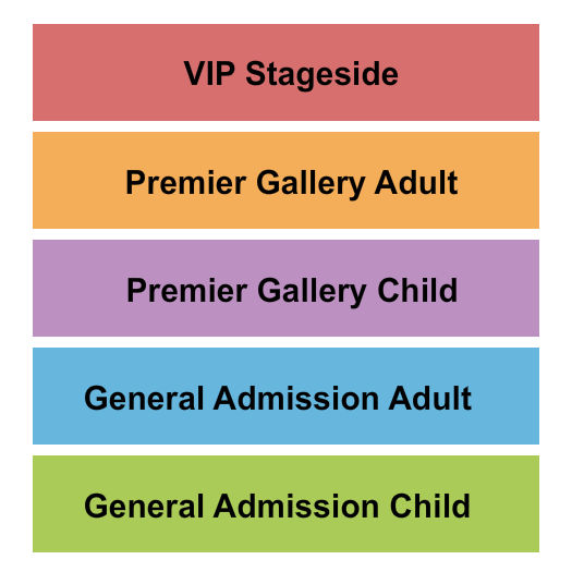 Seating chart for The Sports Complex at Benedictine University