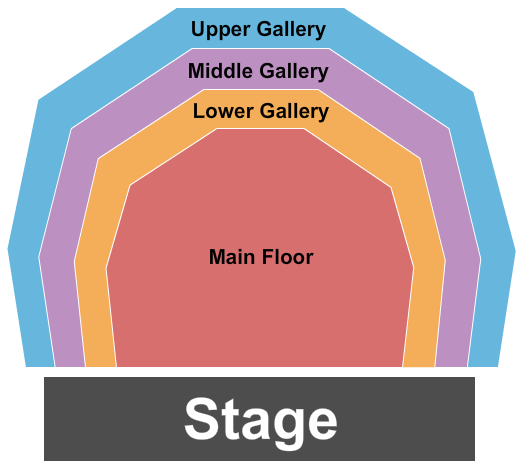 Seatmap for the yard at chicago shakespeare theatre