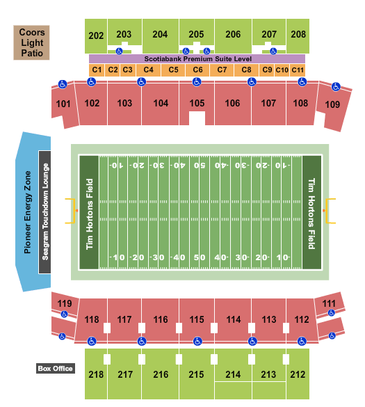 Image of CFL Grey Cup~ CFL Grey Cup ~ Hamilton ~ Tim Hortons Field ~ 12/12/2021 06:00