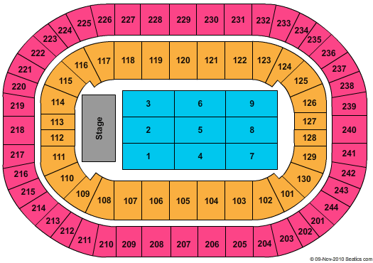 Bruce Springsteen Tickets 2012-04-16 Albany, NY, Times Union Center (formerly Pepsi Arena)