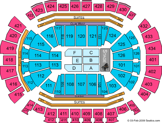 toyota center houston concert seating #3