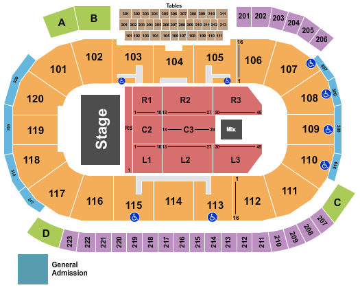 Triumph - Band Tribute Communities Centre seating chart