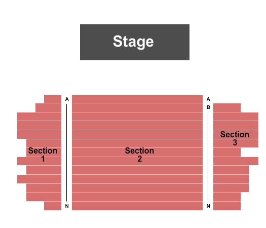 Seatmap for trojan center theater