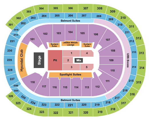 Seating Chart for Chris Stapleton, 