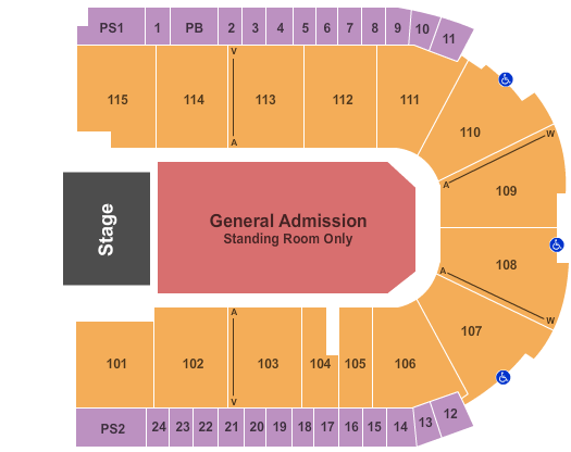 Us Cellular Bloomington Il Seating Chart