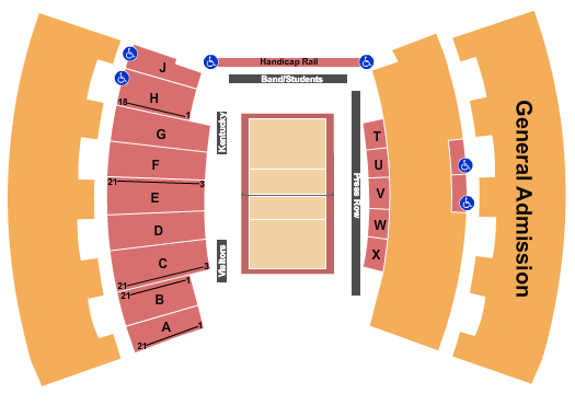 Kentucky Wildcats vs. Georgia Bulldogs at University of Kentucky – Memorial Coliseum – Lexington, KY