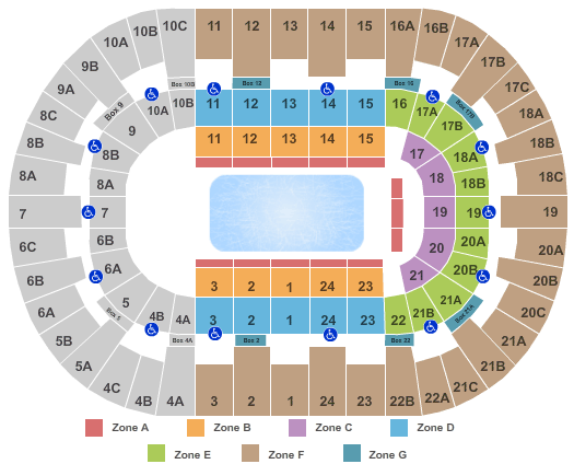 Valley view casino center seating chart disney on ice