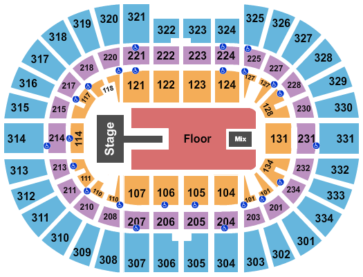 Seatmap for value city arena at the schottenstein center