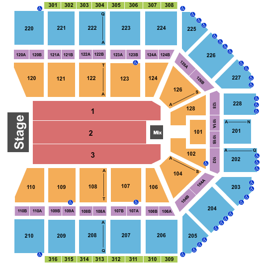 Van Andel Arena seating-chart