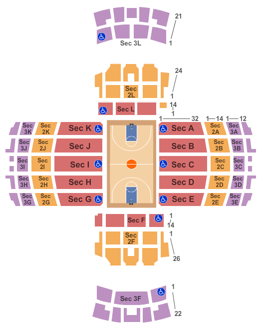 Image of Vanderbilt Commodores Women's Basketball vs. Alabama State Hornets~ Vanderbilt Commodores ~ Nashville ~ Vanderbilt University Memorial Gymnasium ~ 12/28/2021 07:00