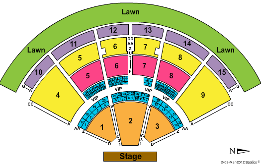 PNC Music Pavilion - Charlotte Tickets - Charlotte, Events