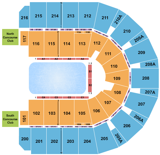 Vibrant Arena at The MARK seating-chart