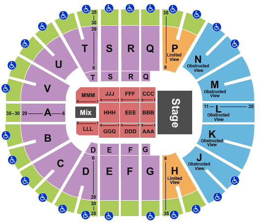 Frank Erwin Center Seating Chart Trans Siberian Orchestra