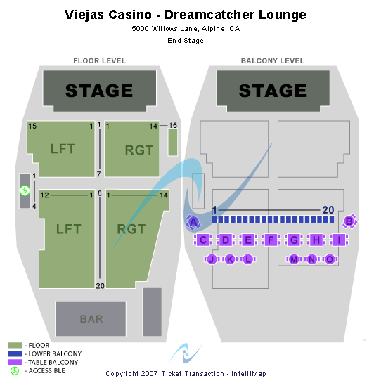 Michael Bolton Tickets 2010-09-12 Alpine, CA, Viejas Casino - Dreamcatcher Lounge
