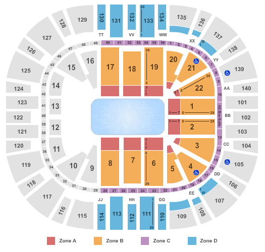 Vivint Arena Basketball Seating Chart