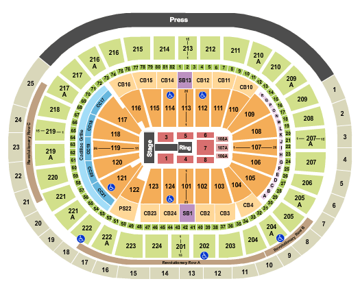 WWE Wells Fargo Center - PA Tickets | Red Hot Seats