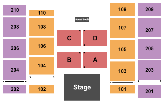 West Plains Civic Center seating-chart