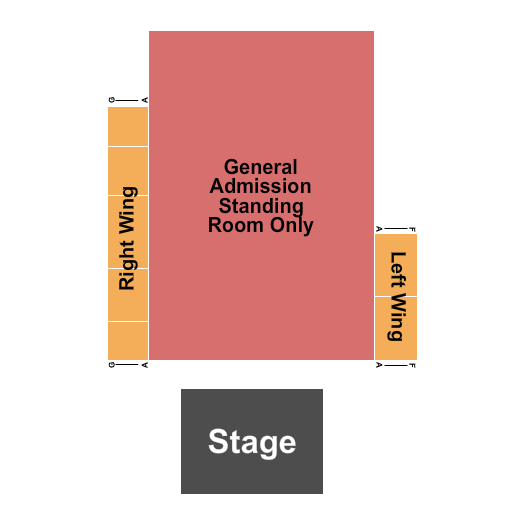 WhiteWater Amphitheater seating-chart