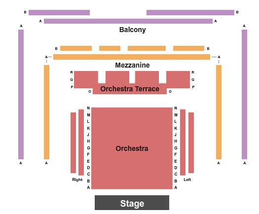 Seatmap for wyly theatre