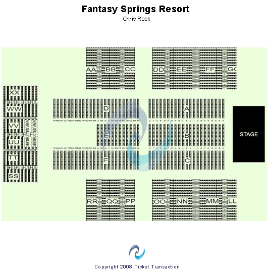 Dosey Doe Seating Chart