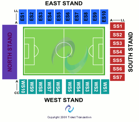 Wigan Athletic FC vs. Manchester United Tickets 2011-02-26 Wigan, WN, Dw Stadium