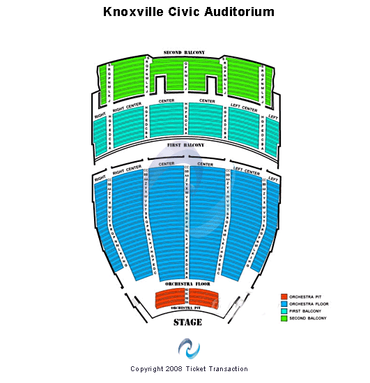 Knoxville Civic Center Seating Chart
