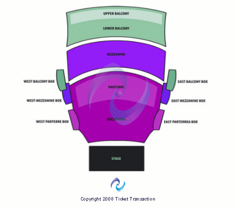 View Seating Map