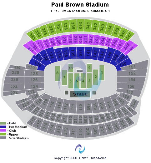 View Seating Map