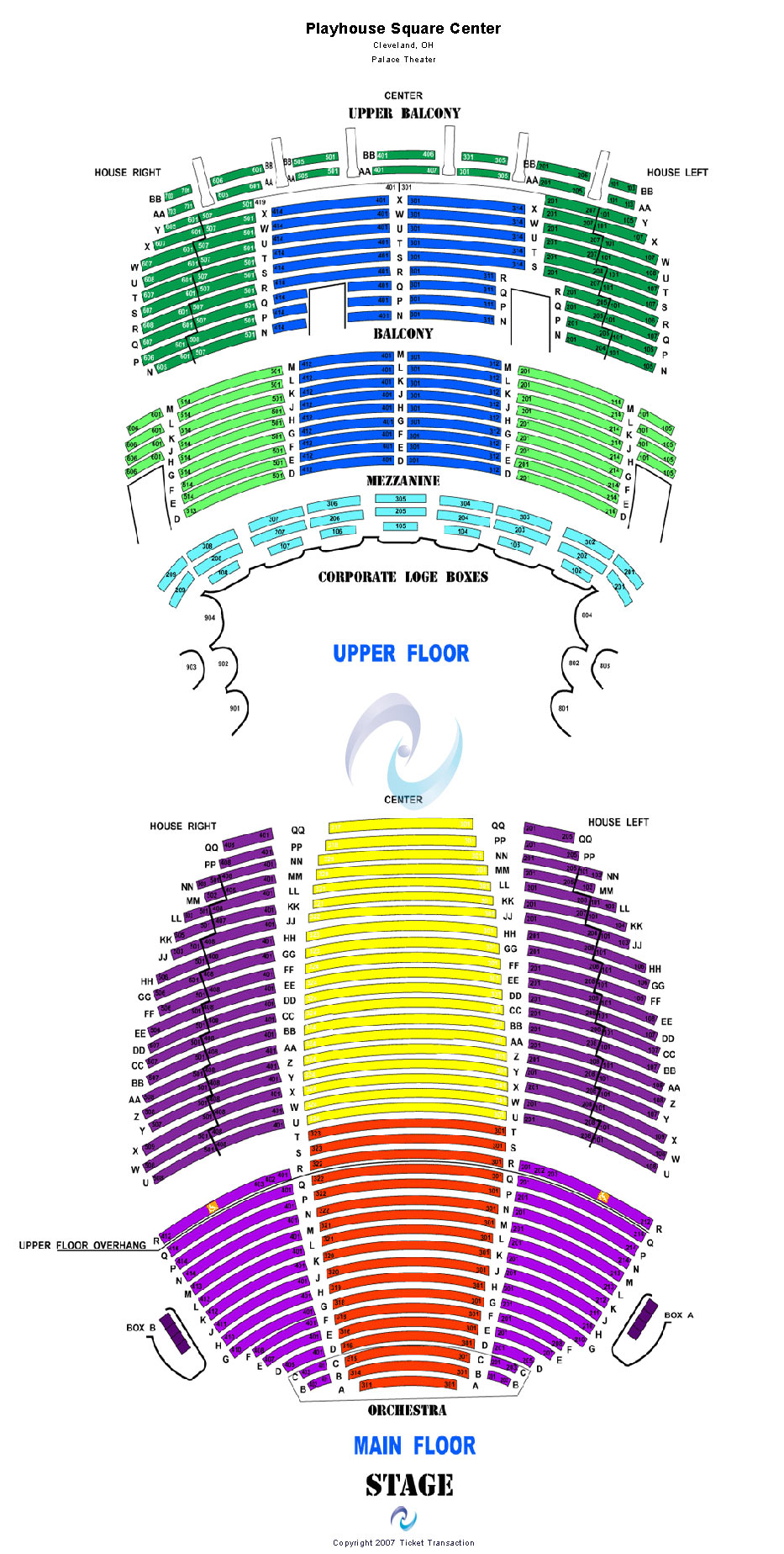 Theatre Cleveland Seating Chart