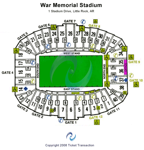 View Seating Map