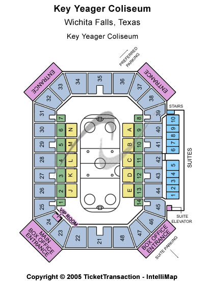 Kay Yeager Coliseum Kay Yeager Coliseum Seating Chart