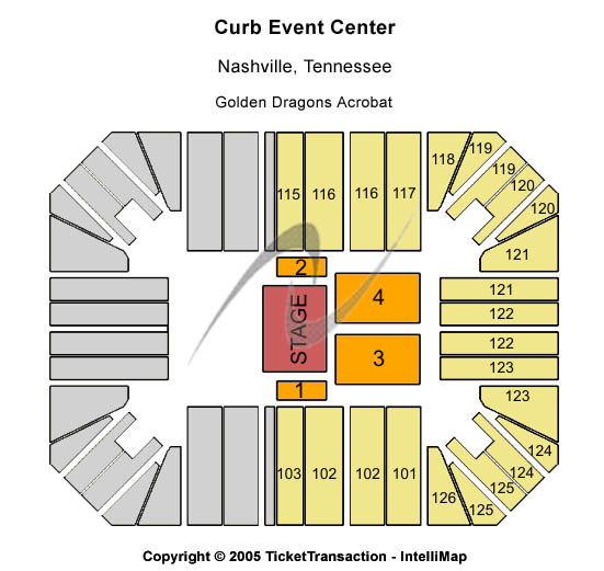 Curb Event Center Other Seating Chart