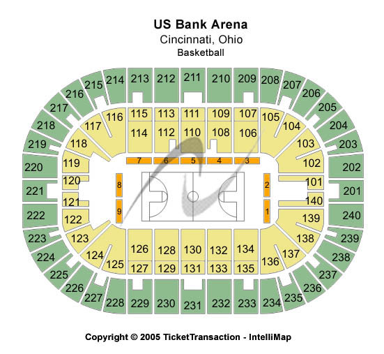 Heritage Bank Center Basketball Seating Chart