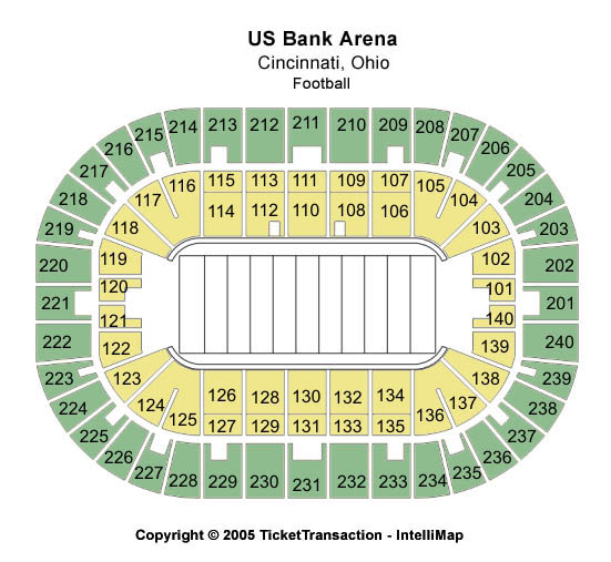 Heritage Bank Center Football Seating Chart