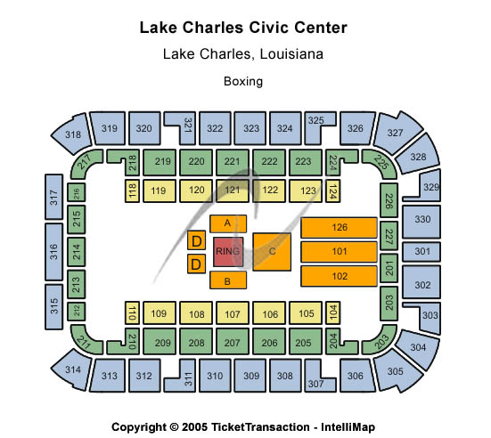 Kenner Pontchartrain Center Center Stage Seating Chart