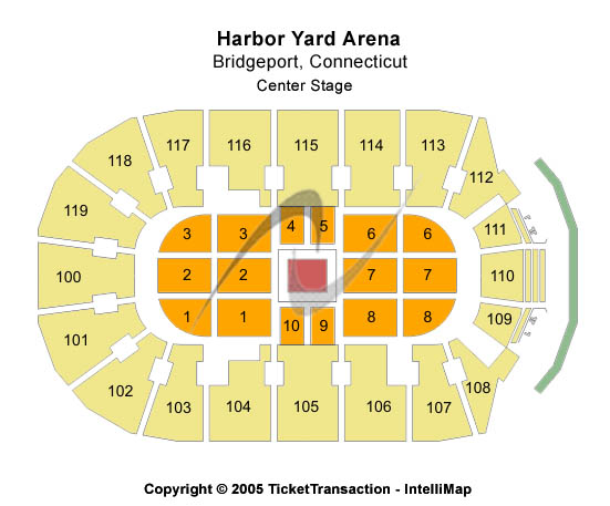 Total Mortgage Arena Center Stage Seating Chart