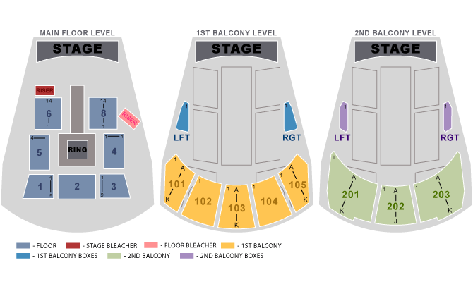 Hammerstein Ballroom Wrestling Seating Chart