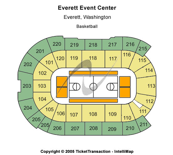 Angel of the Winds Arena Basketball Seating Chart