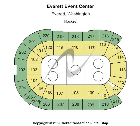 Angel of the Winds Arena Hockey Seating Chart