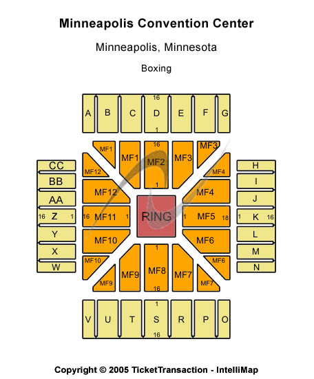 Minneapolis Convention Center Center Stage Seating Chart