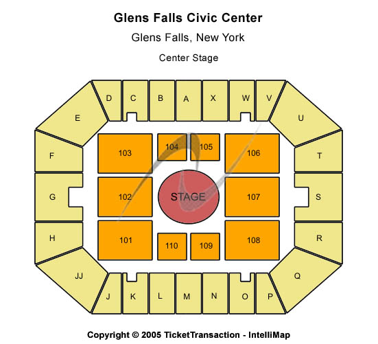 Cool Insuring Arena Center Stage Seating Chart