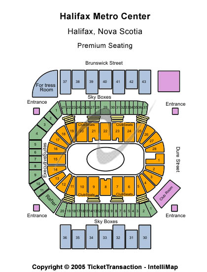 Scotiabank Centre Other Seating Chart
