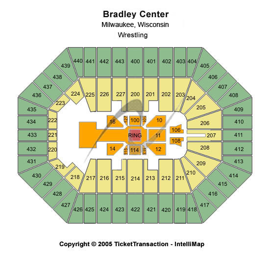 BMO Harris Bradley Center Other Seating Chart