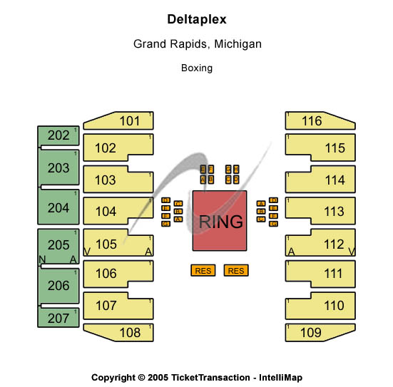 Deltaplex Arena Other Seating Chart
